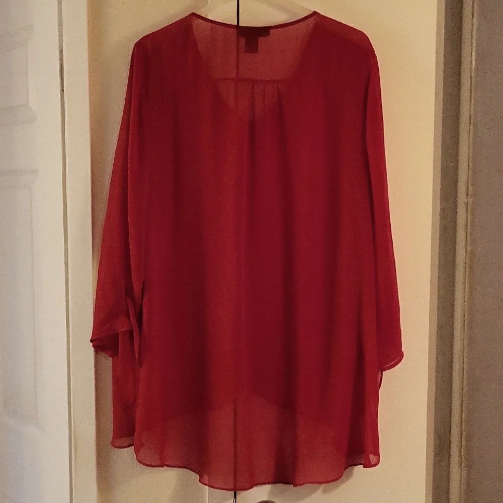 Ladies Hi-Low Top - Picture 2 of 2